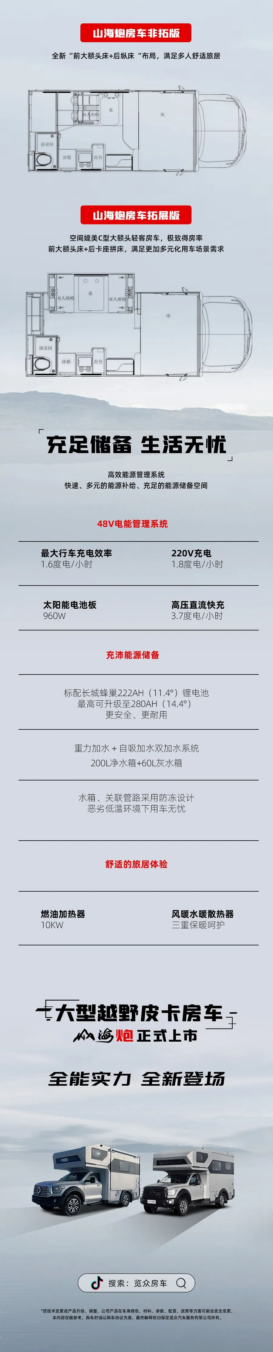 55.8 萬起，山海炮房車正式上市！